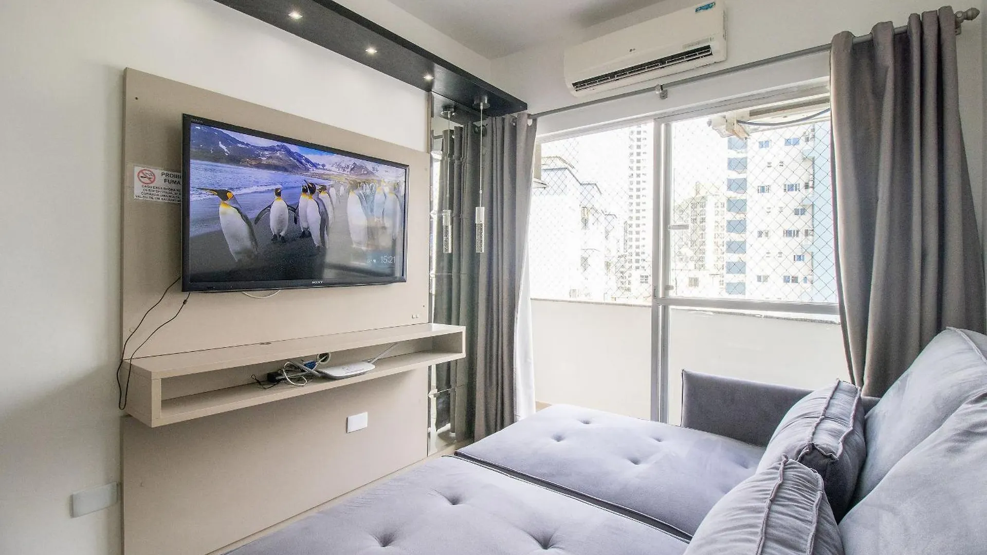 Mtey83 - 1 Dorm, Av. Brasil, Climatizado, Garagem Lejlighed Balneário Camboriú Brasilien